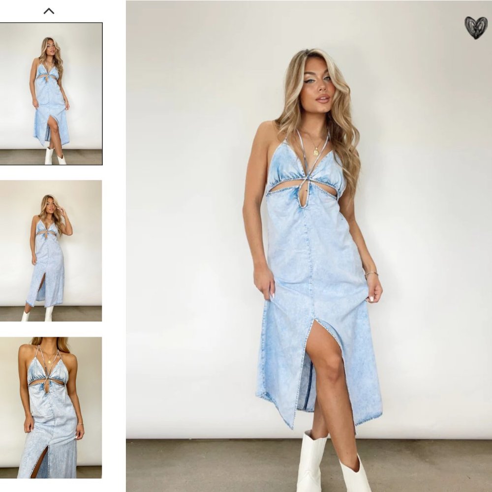 Boho Soul Denim Dress